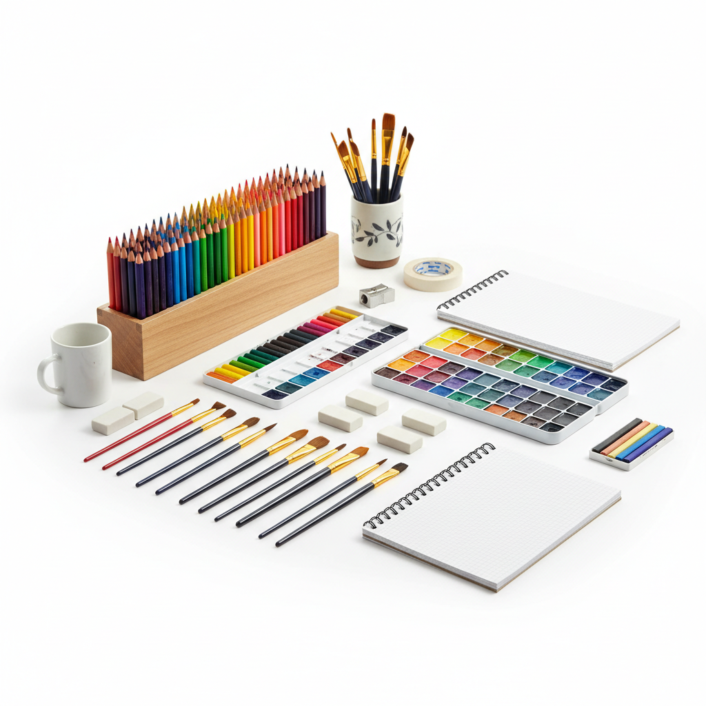 Art Supplies Set - Main Product Photo