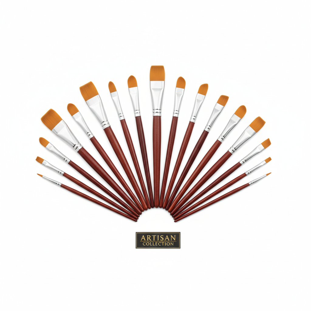 Artist Paint Brush Set - Product Shot