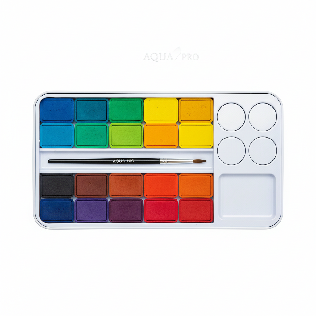 Watercolor Paint Set - Product Shot